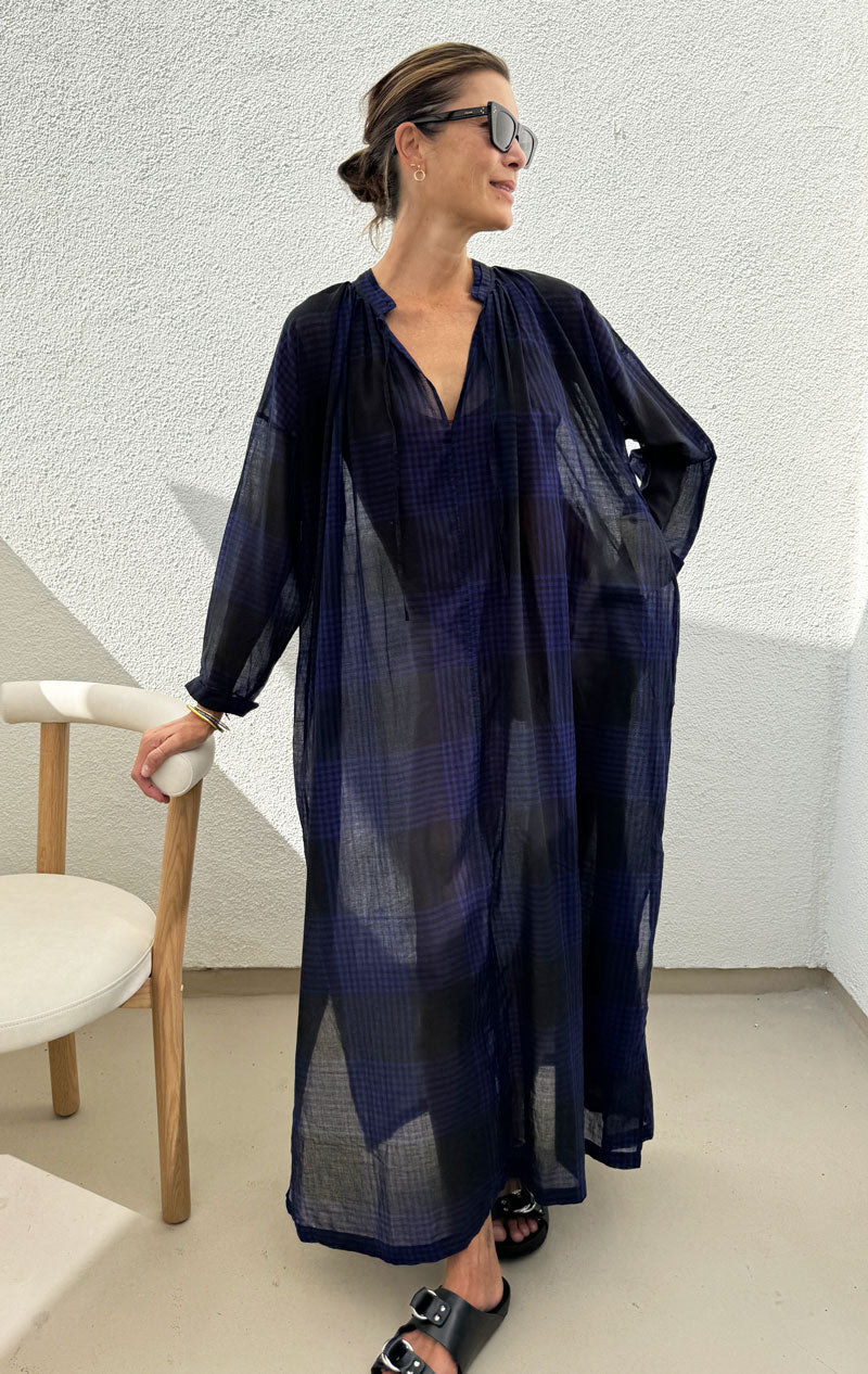 sheer caftan dress Sheer Caftan Cover-Up