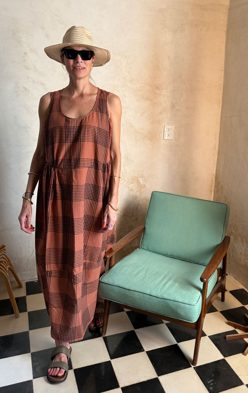 Palm Beach Dress - Terracotta