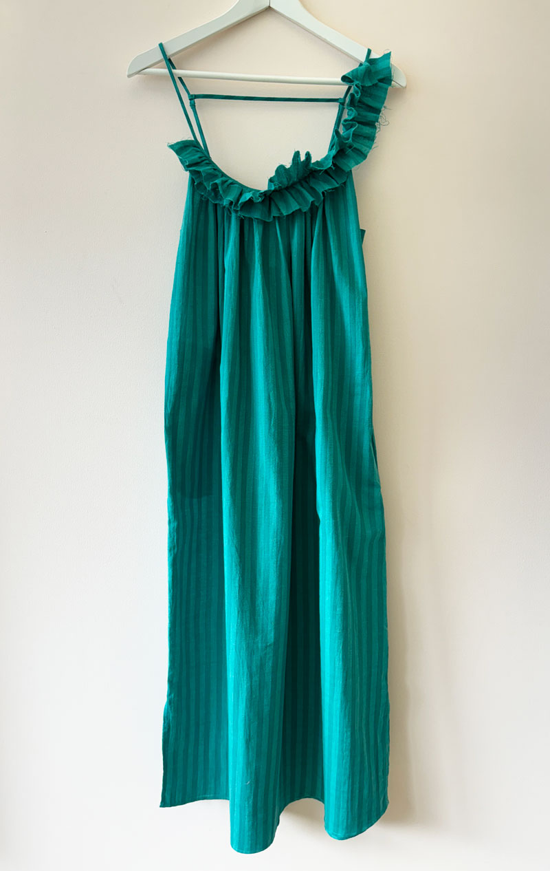 Ruffle neck dress-size 2 available – Two