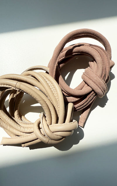 A minimal chic - Fall corded belts
