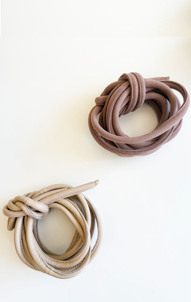 A minimal chic - Fall corded belts