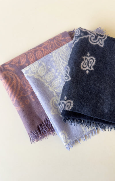 cashmere bandana scarf