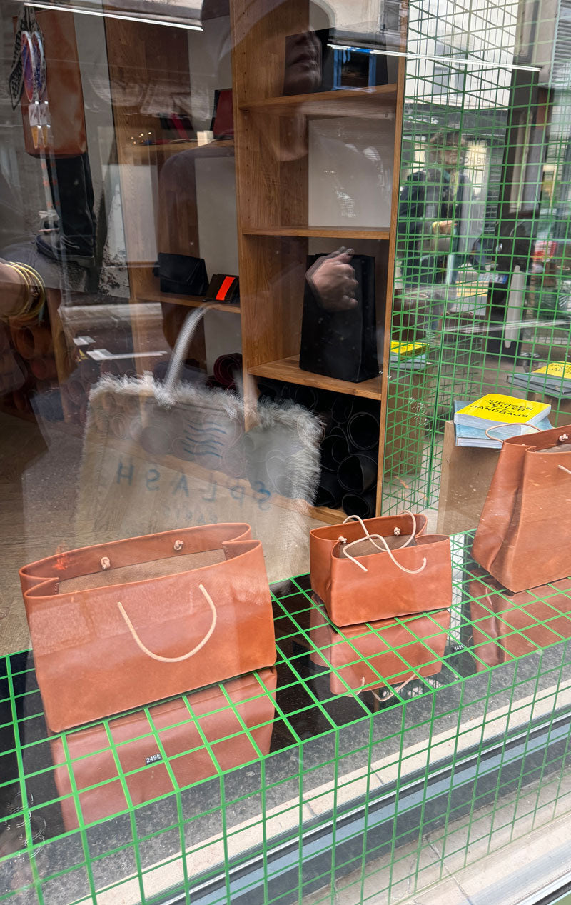 LEATHER MADE IN PARIS BAGS by LARFEUILLE