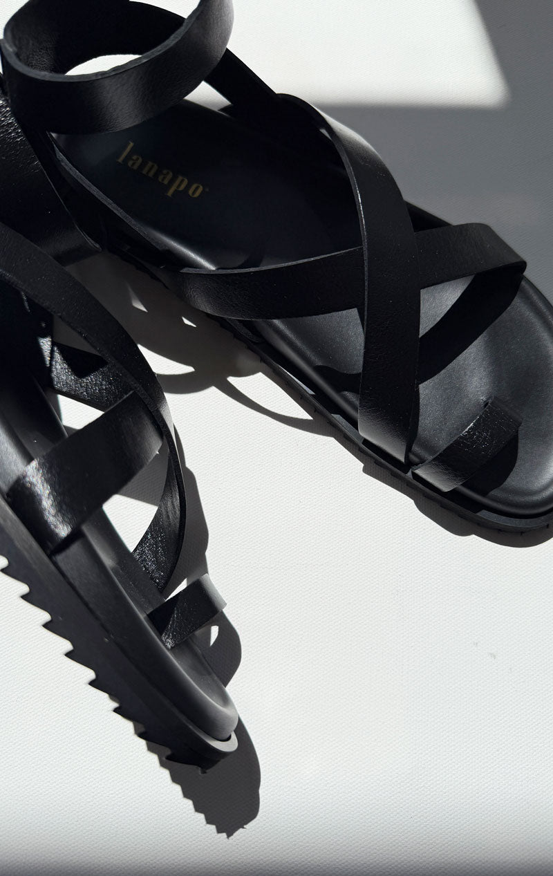 Lanapo  Criss Cross Sandal