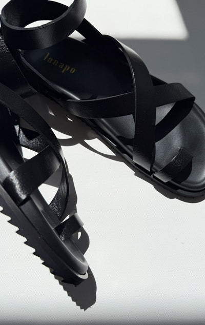 Lanapo  Criss Cross Sandal