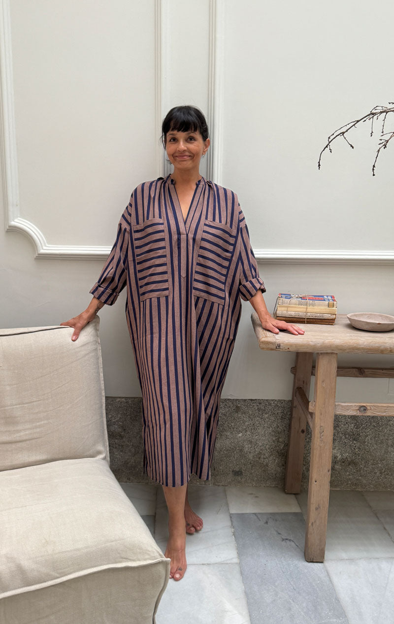 New version: Moroccan Graphic Pocket caftan