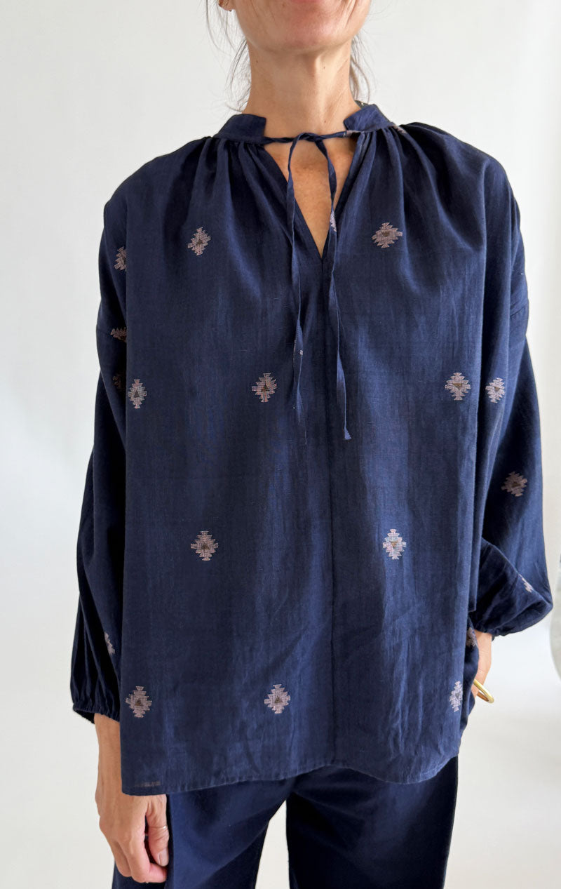 Jamdani Icon Bohemian top