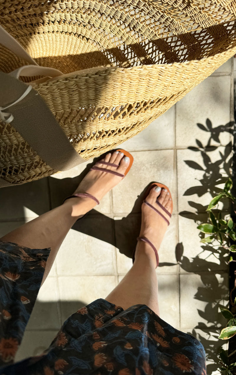 New Lanapo Velvet Sandal