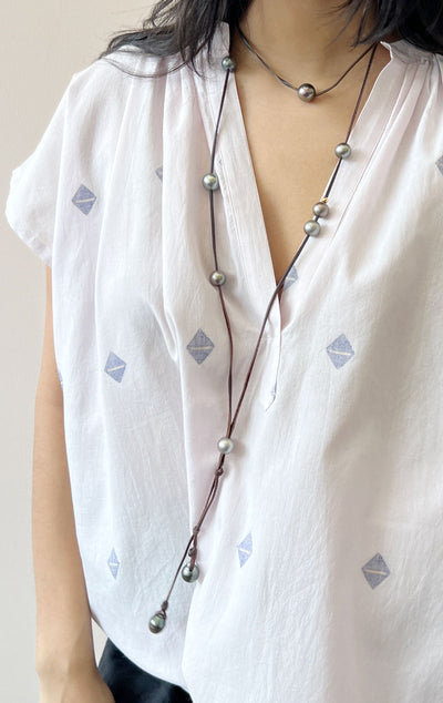Pink Khadi Shirt with woven details