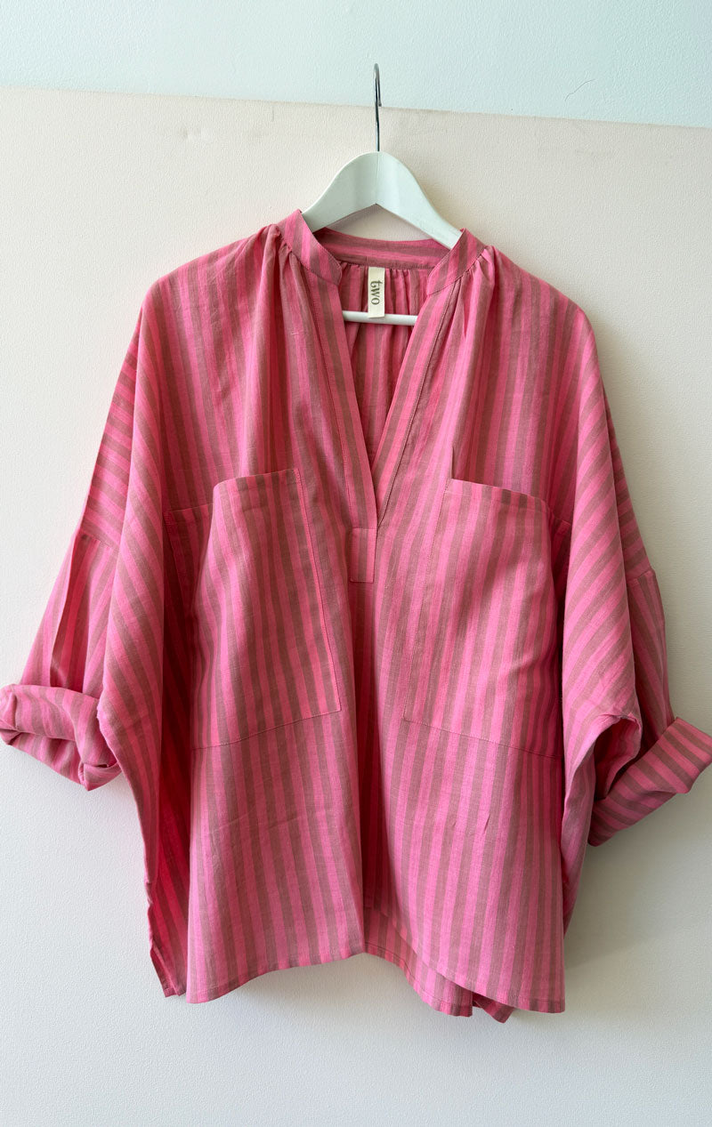 Stripe Long Sleeve Shirt