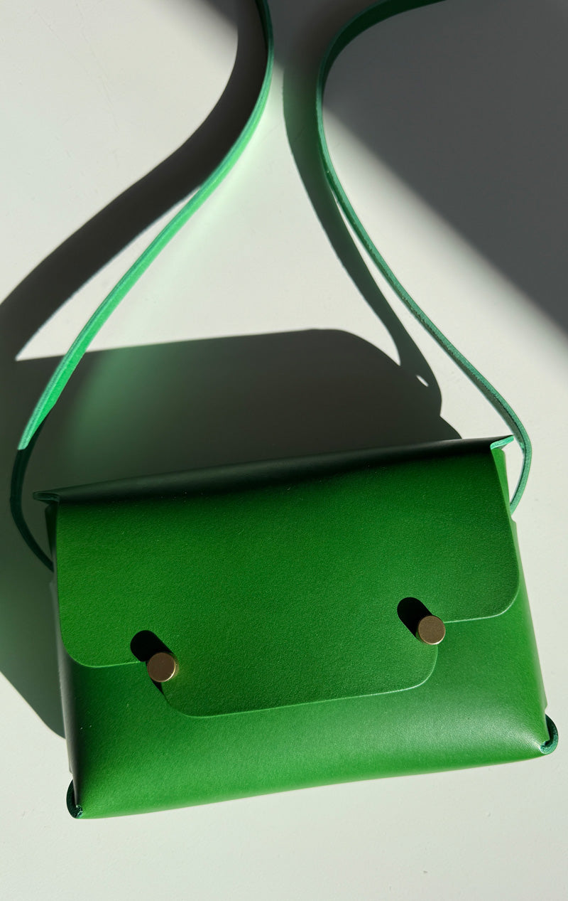 Archipel mini leather bag no.1.