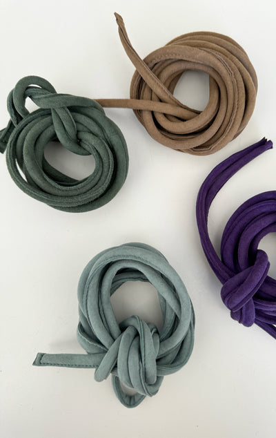 minimal chic suede belts