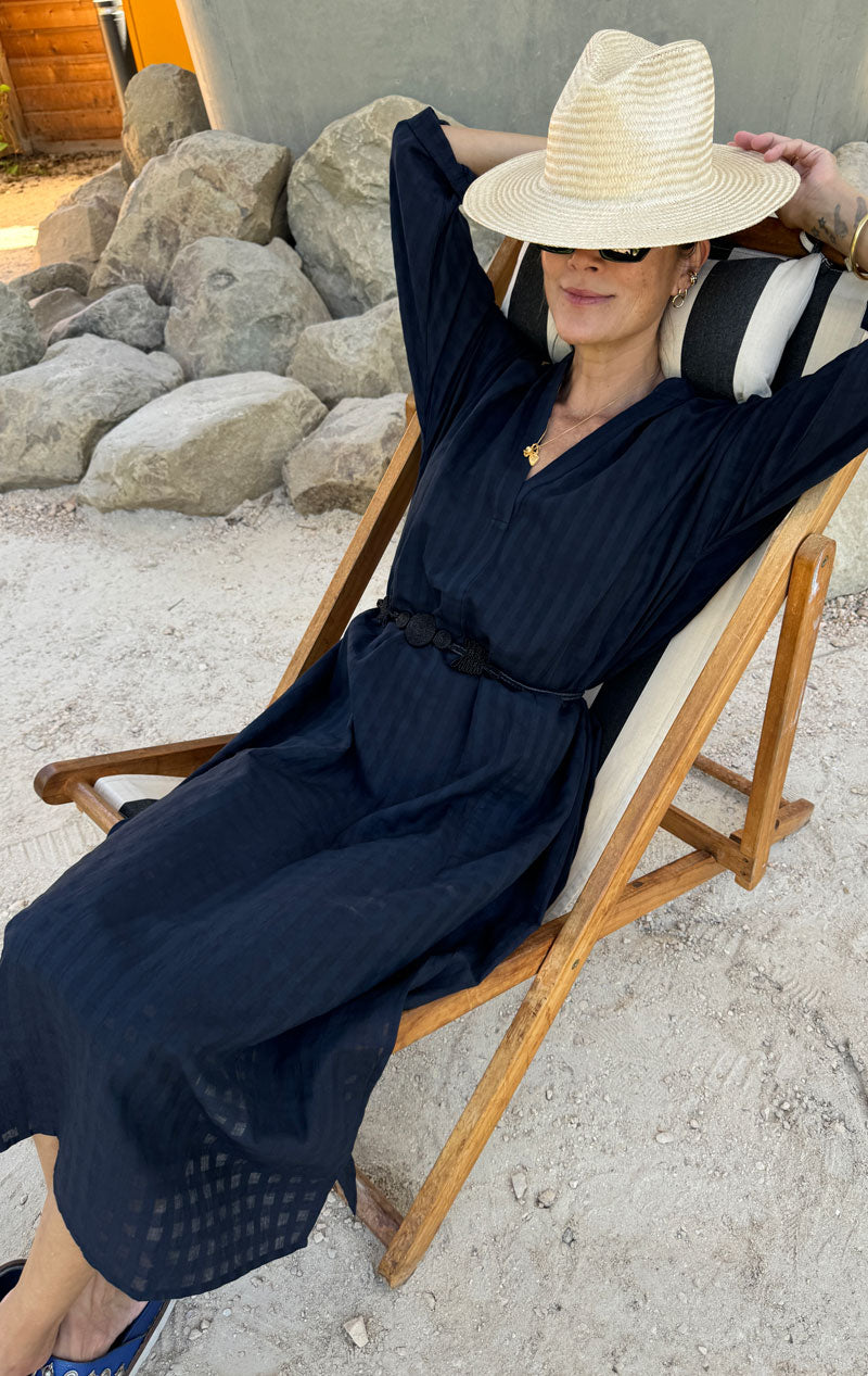 black caftan dress Black Kaftan Maxi Dress for Women. Batwing Black Caftan Dresses