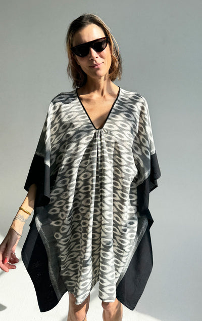 Short Ikat caftan