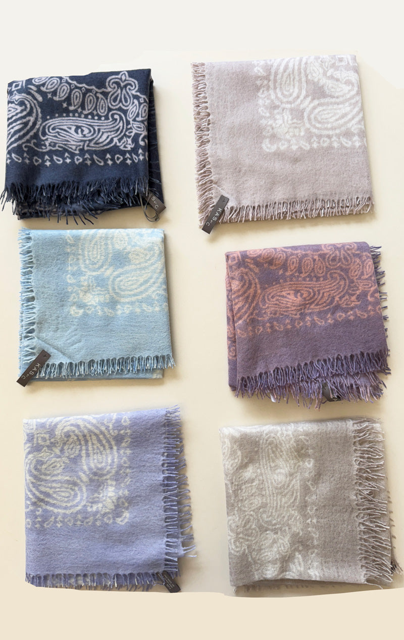 cashmere bandana scarf