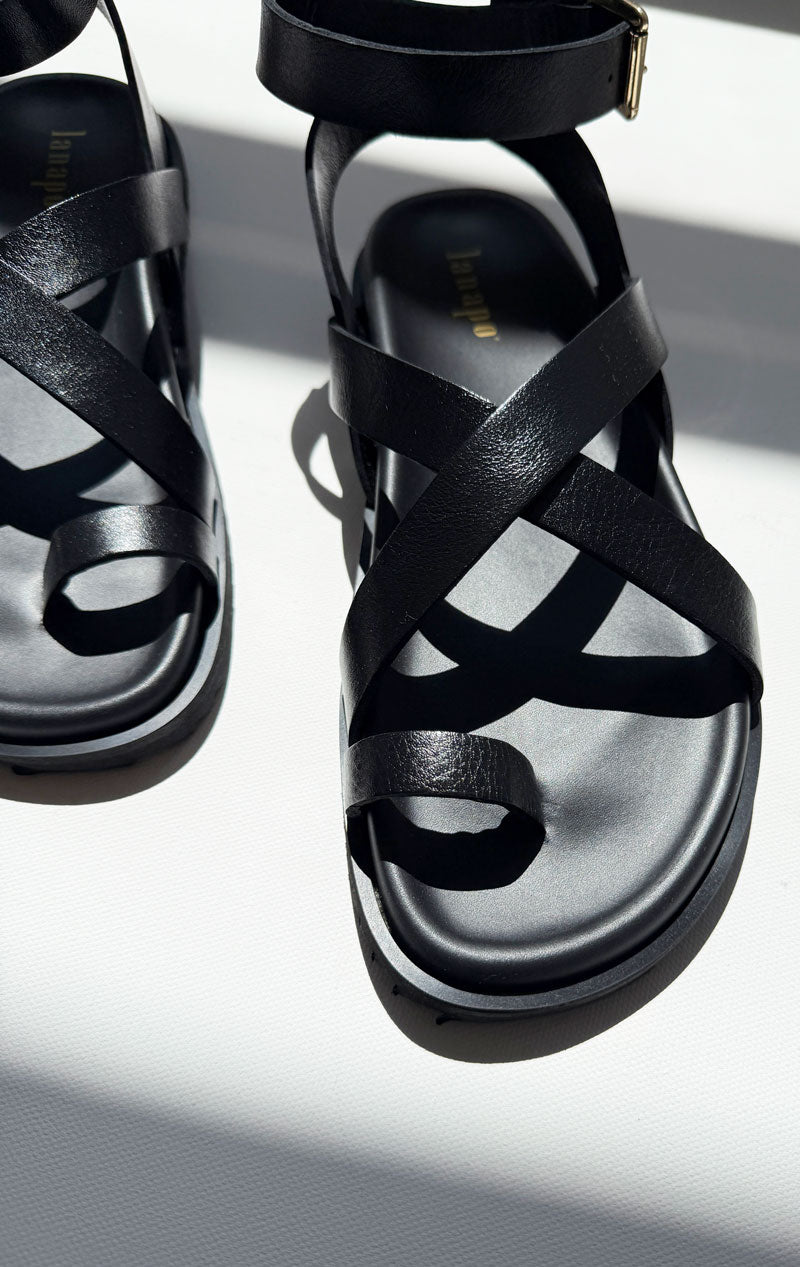 Lanapo  Criss Cross Sandal