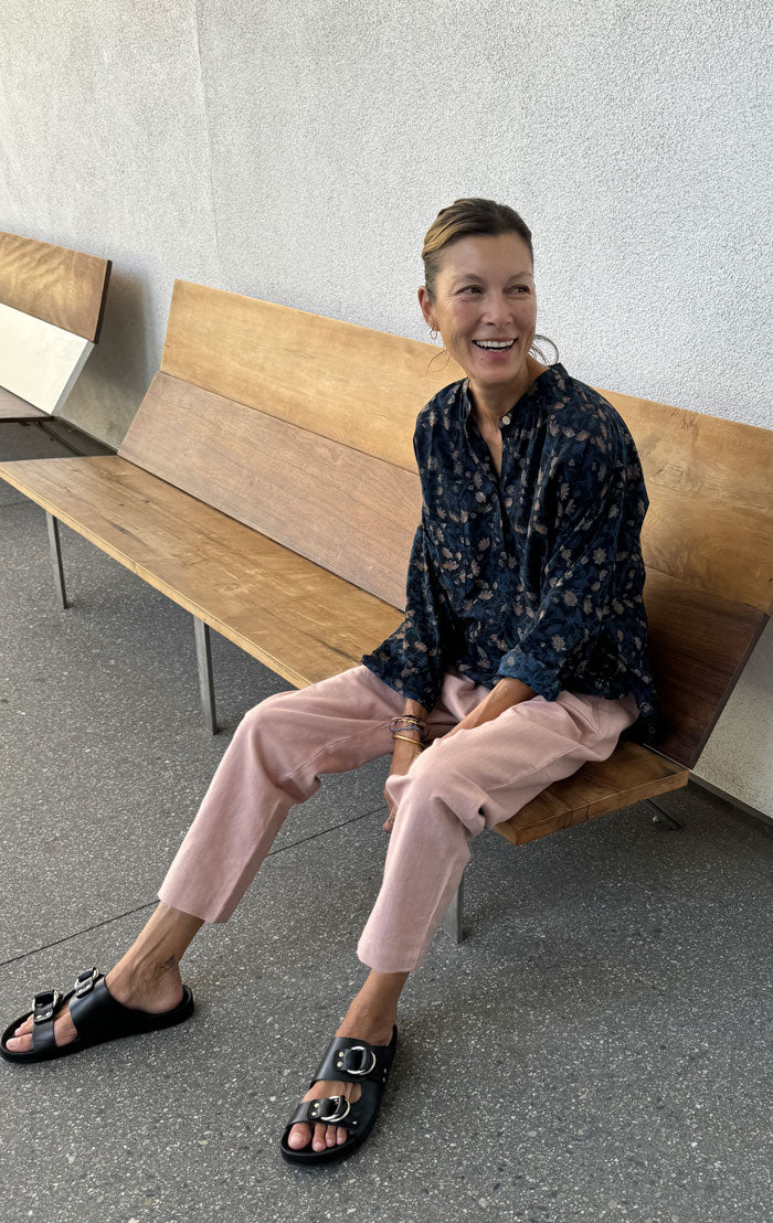Fall Favorite! Floral Dabu Shirt