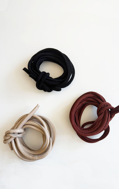 A minimal chic - Fall corded belts