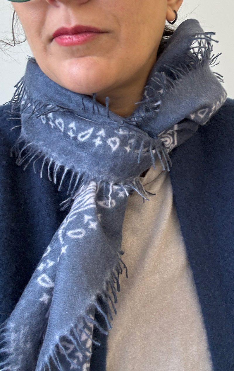 cashmere bandana scarf