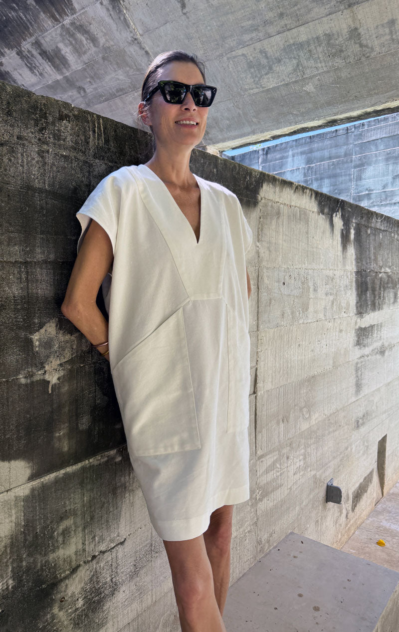 Diagonal pocket tunic – Two