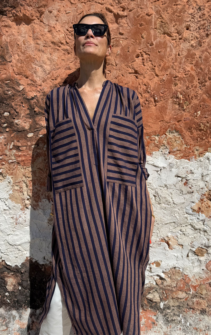 New version: Moroccan Graphic Pocket caftan