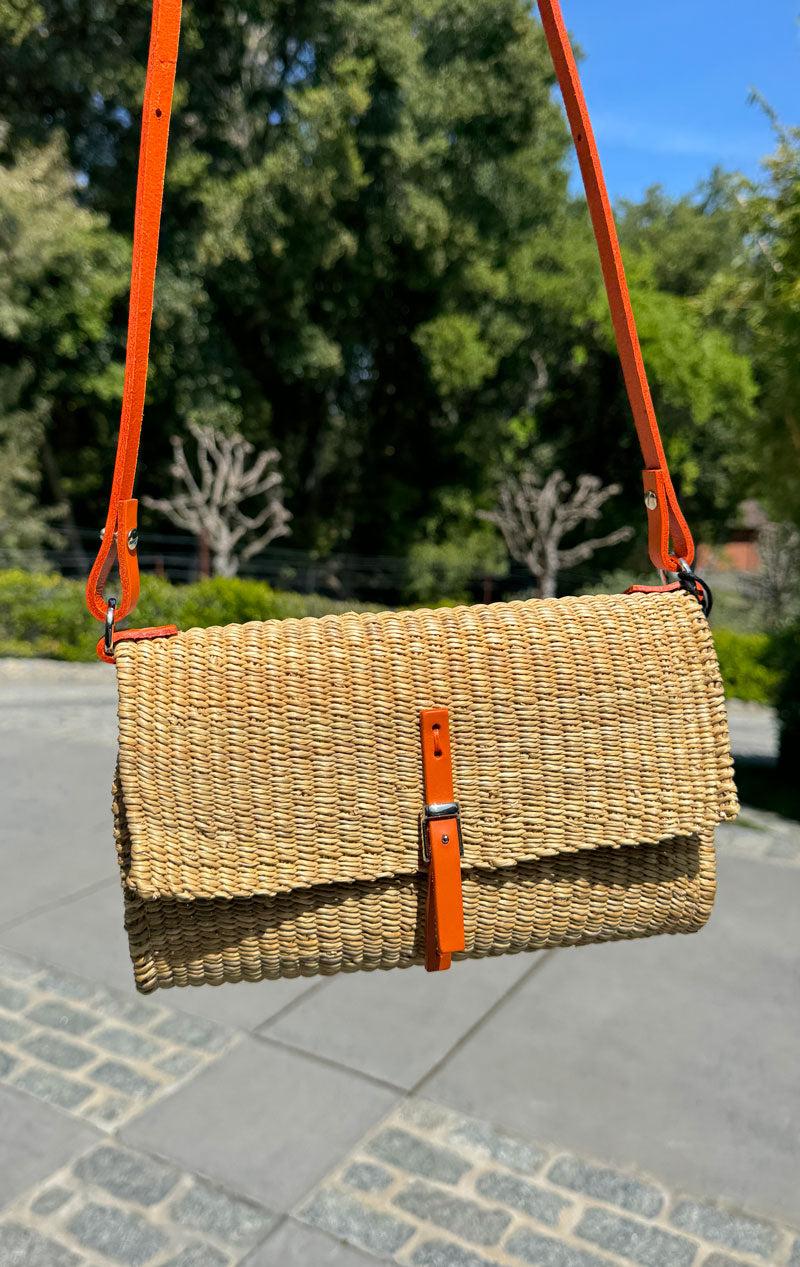 Muun Straw Clutch bag- on order