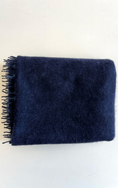 New! sapphire and chambray two tone scarf