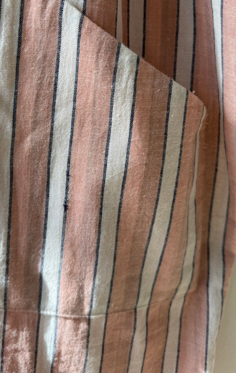 Sale! Pink and White Stripe Pocket Tunic
