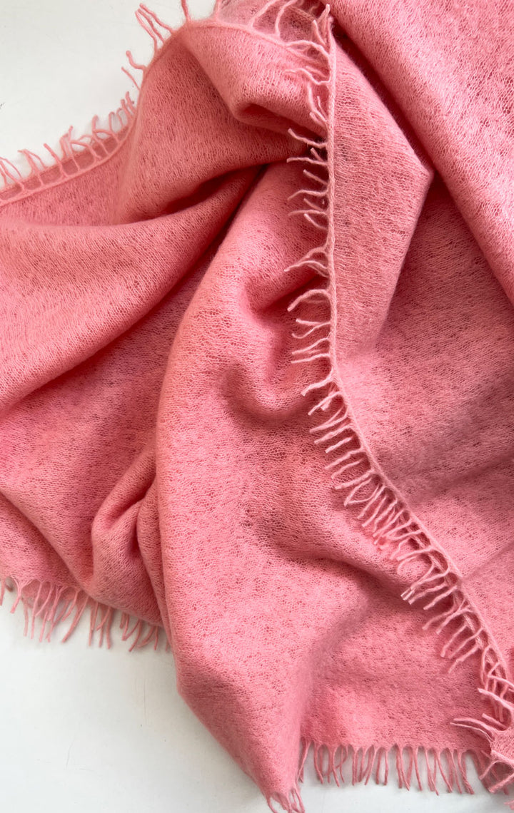 Pink cashmere scarf best sale