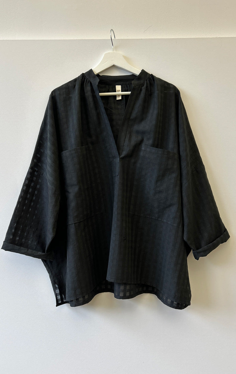 SALE -Grid Long Sleeve Shirt