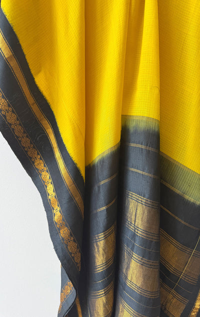 One of a kind yellow caftan