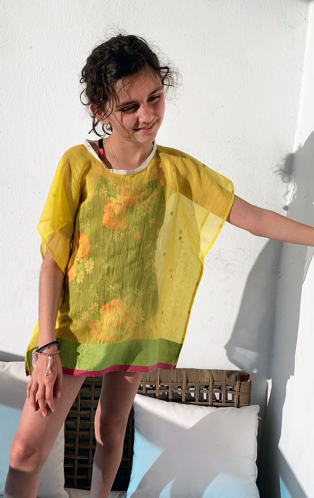 one of a kind caftan top