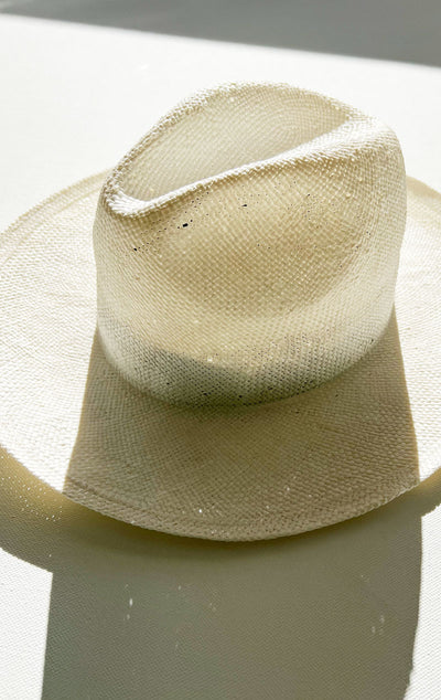 White Reinhard Plank Hat